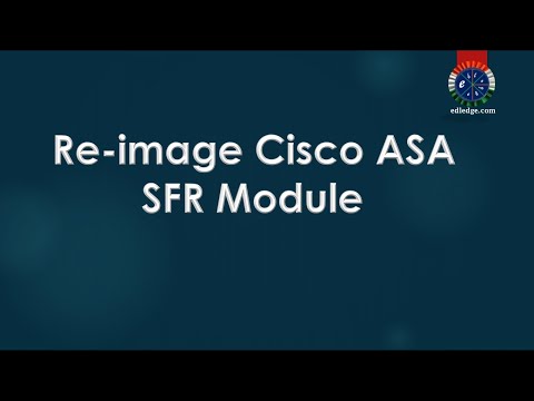 Re image Cisco Firepower SFR Module