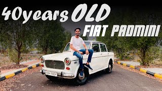 40 Years OLD Fiat Padmini Detailed Telugu Review @nanduyadavautomotive