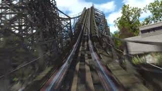 Double Out & Back CCI Wooden Coaster  Preview POV  NoLimits 2 Roller Coaster Simulator