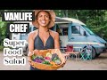 SUPERFOOD SALAD | the SECRET to Healthy meal options that taste good | RIDE and EAT