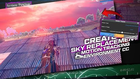 Sky replacement with motion tracking Tutorial || Node video tutorial || LynxOp #nodevideotutorial