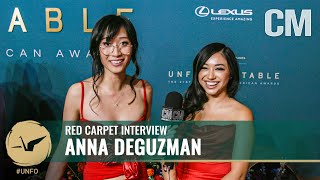 Anna Deguzman and Leenda Dong Just Might Be Siblings | UNFO 2023 Red Carpet with Leenda Dong