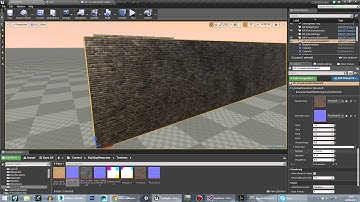Procedural Facade Editor in UE4