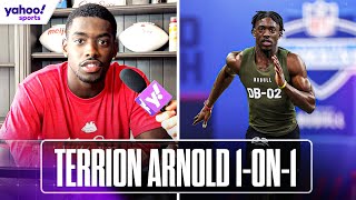 TERRION ARNOLD on NFL Draft process, giving back to youth and more | FULL INTERVIEW | Yahoo Sports