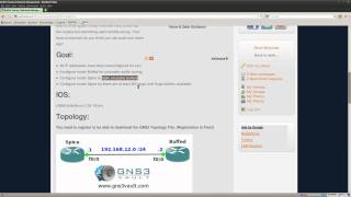 Buffer Tuning lab in GNS3