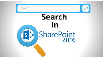 Searching for the first time in SharePoint 2016