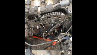 Alfo Romeo MiTo 1.3mtj Remplacement chaîne de distribution | замена цепи | Timing chain replacement