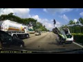 Speeding Biker Rear Ends Stopped Vehicle in the Fast Lane &amp; Flies Through the Air !