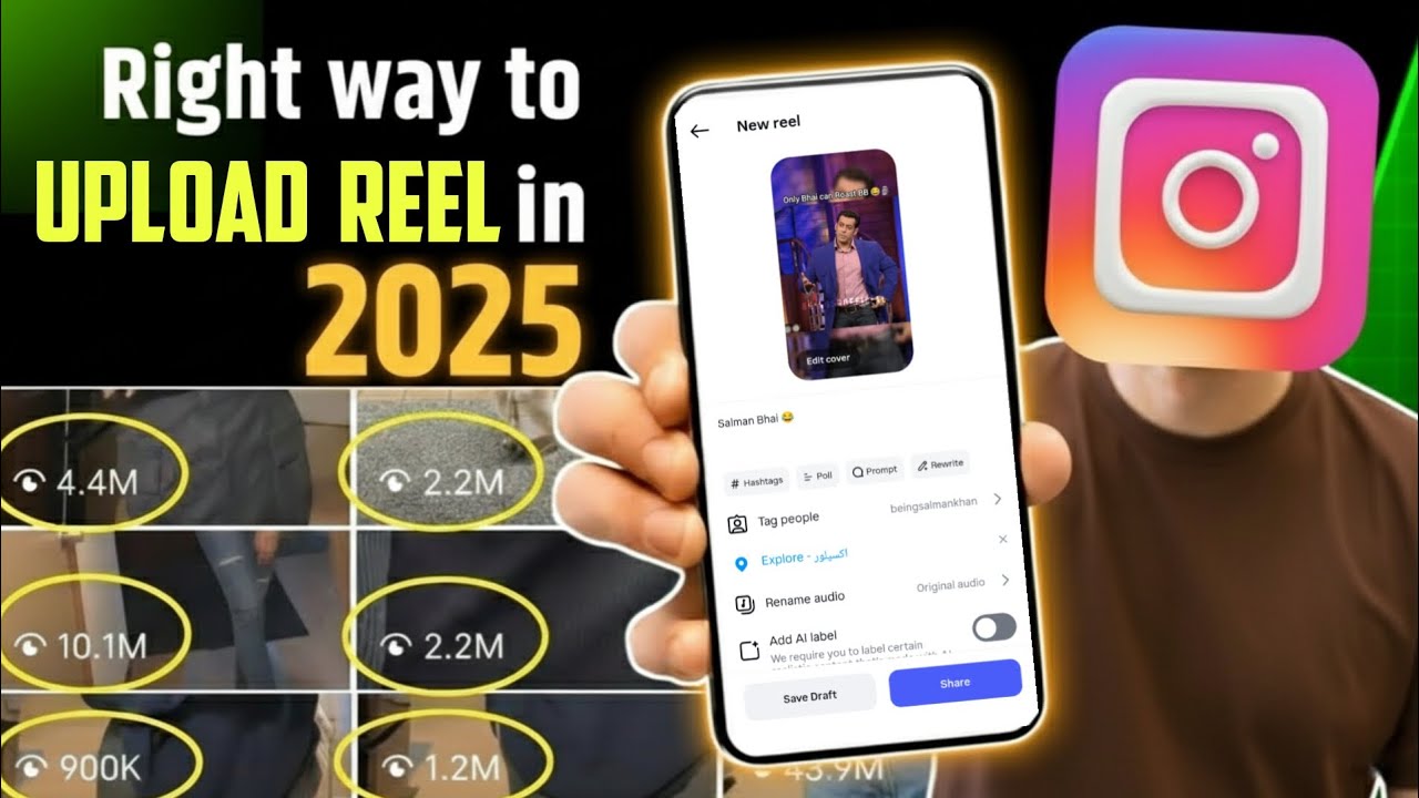 Instagram Reels Upload Karne Ka Sahi Tarika | Step by Step Guide for Beginners 2025