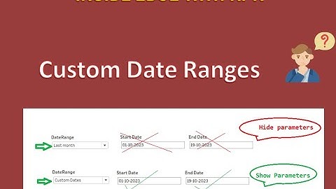 Custom Date range in Tableau