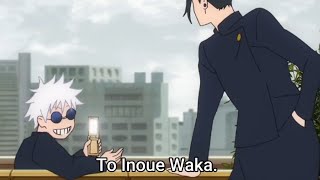 Gojo Satoru is fan of idol Inoue Waka 😐| 呪術廻戦 Information