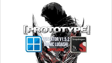 Winlator Bionic Ludashi - Gameplay Prototype (Windows) On Android || Snapdragon 7s Gen 2 