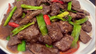 Tender and Juicy Mongolian Beef Stir-fry by Fine Art of Cooking 1,107 views 8 months ago 5 minutes, 9 seconds
