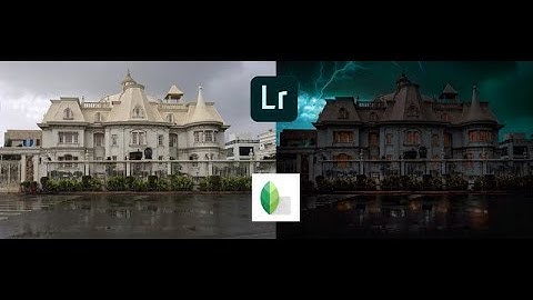 How To Day  Photo Convert Into Night Mode Tutorial Lightroom And Snapseed