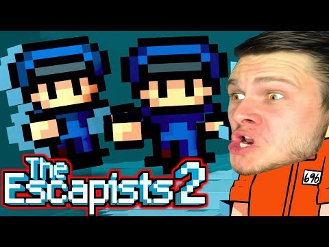 Видео: НАПИНАЛИ ОХРАНЕ и СБЕЖАЛИ! - ПОБЕГ Вдвоем -  The Escapists 2