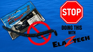 How To Rig Z-Man ElaZtech Baits Like A Pro!!  MOST Anglers Make THIS MISTAKE!!