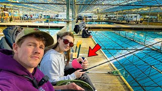 Download Lagu INDOOR VISSEN MET EEN GEBROKEN ARM😅(met Francis) MP3