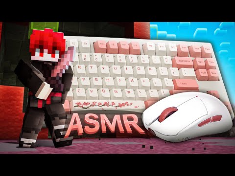 Thocky Bedwars ASMR Keyboard & Mouse Sounds | Hypixel Bedwars | Fast Games