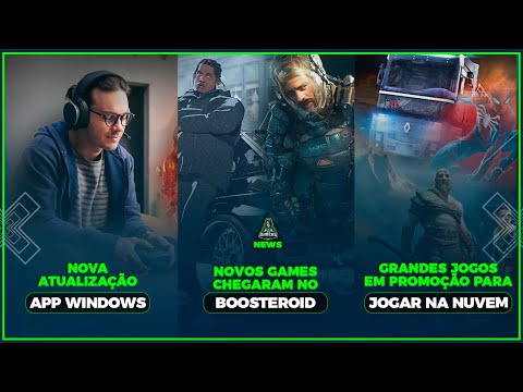 Novos jogos disponíveis em dezembro no Boosteroid e update no App de PC!