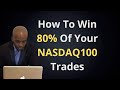 NASDAQ100 scalping tool with an 80% win rate