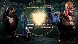 Soulcalibur VI - Mr.  X vs Nemesis T-Type