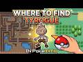 Where to find Tyrogue in PokeMMO