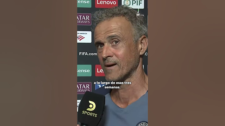 🤣 ¡LUIS ENRIQUE YA PIENSA EN DESCANSAR!