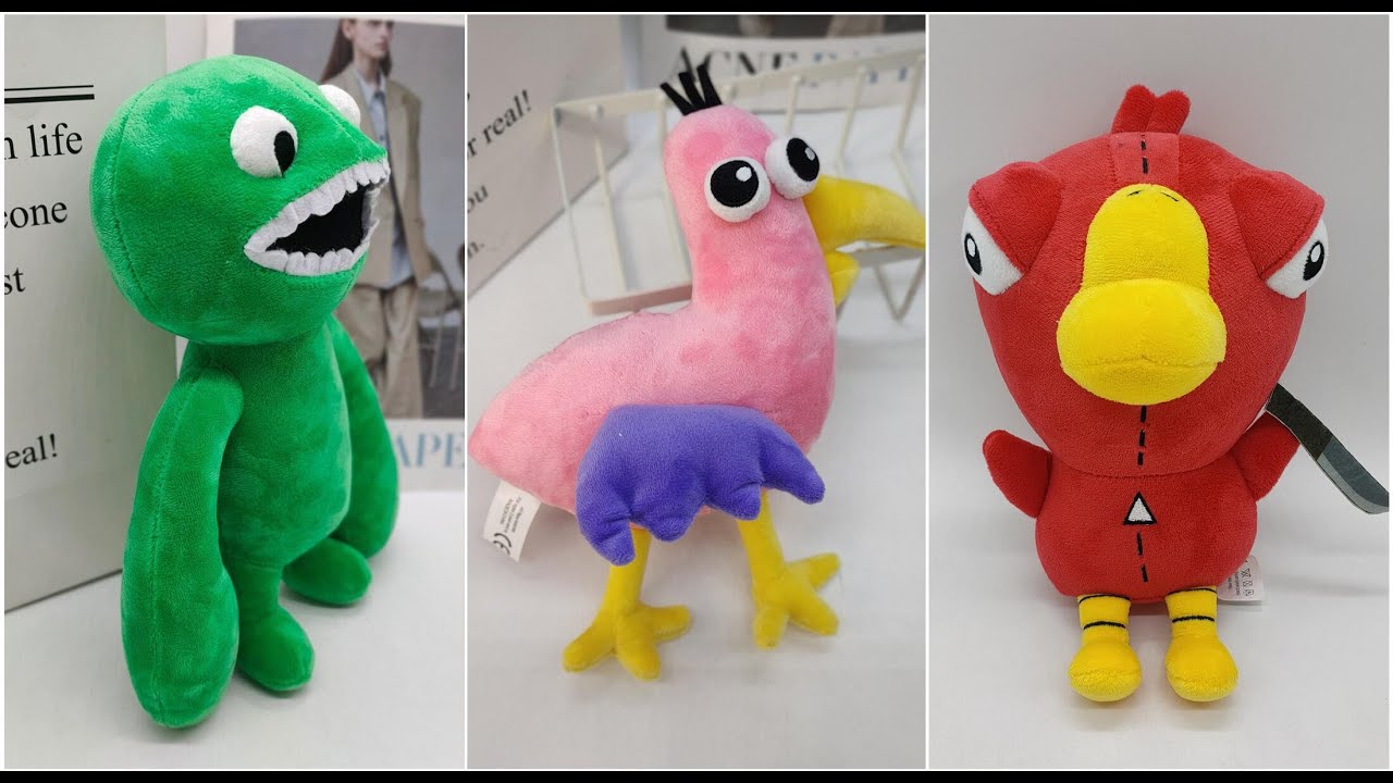 Garten of Banban plush the Opila Bird plush Jumbo Josh plush Captain  Fiddles plush