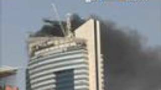 Roof-top blaze at Dubai's Internet City