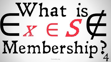 What is Membership? (∈ and ∉) Axiomatic Set Theory