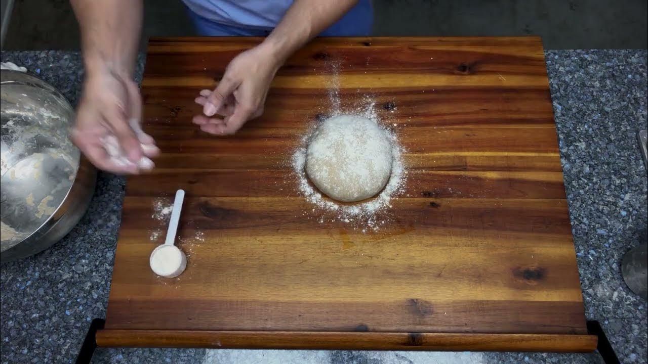 Sprouted Einkorn Sourdough, Dr. Hakeem's Bread Recipe Part 4 Preshaping YouTube
