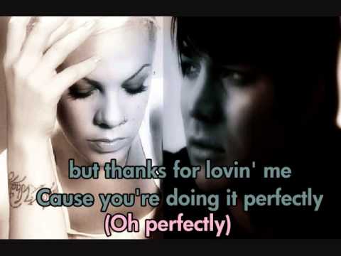 Pink and Adam Lambert- Whataya Want From Me - LYRICS ON SCREEN