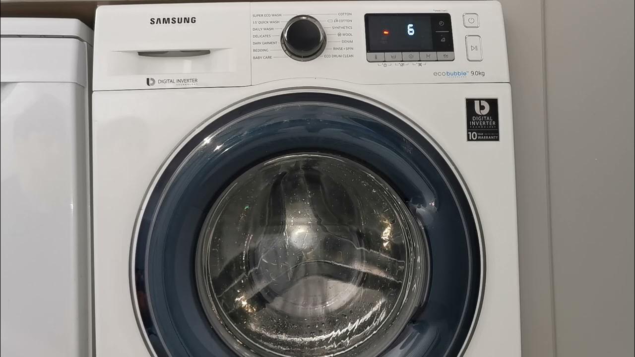 Samsung WW90J5455FW/EU Washing Machine Auto Service Mode YouTube