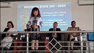 Esther Hnamte || Teuh lo mai ( Mizoram  State Day)