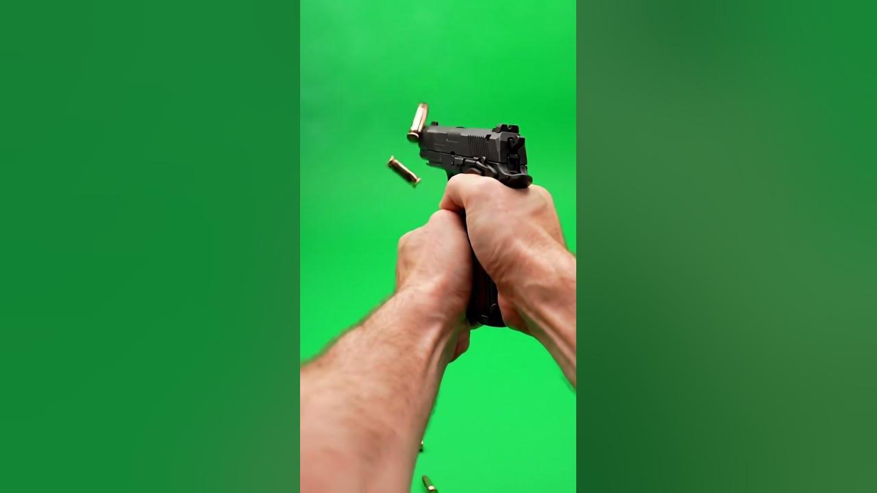 Gun Reload & Fire – Free Green Screen VFX (POV 9:16 Vertical Overlay)