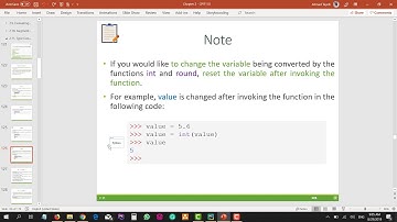 CPIT110 Chapter 2 (#26): 2.11 Type Conversions and Rounding - Part 1 of 2