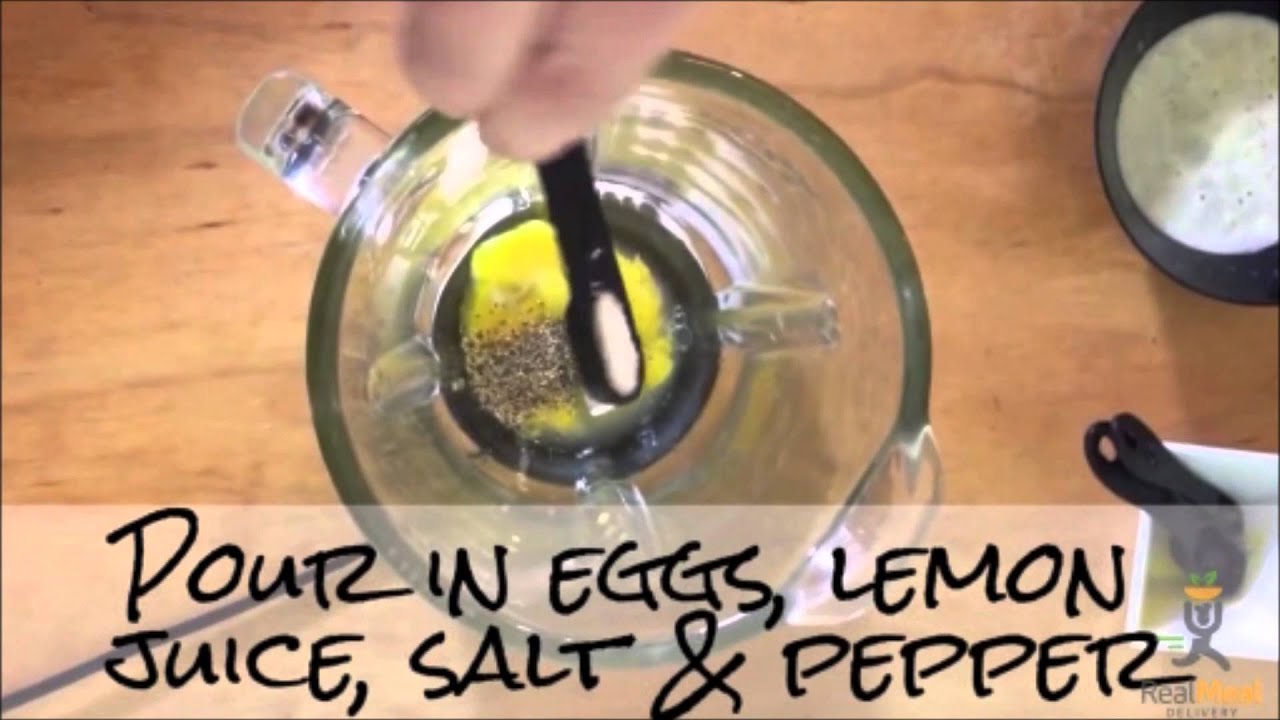 Blender Hollandaise Sauce Recipe YouTube