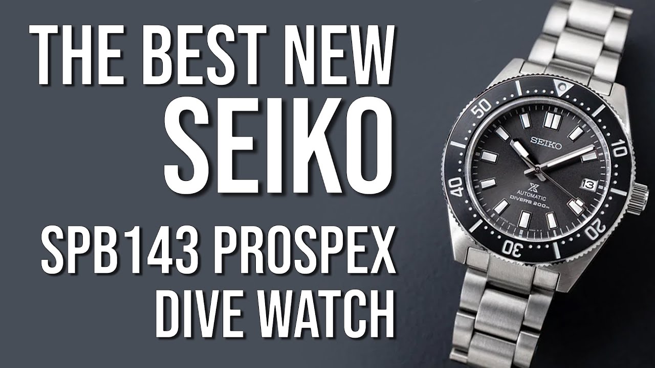 The BEST Seiko Diver Since the 62MAS | Seiko SPB143 Prospex Dive Watch -  YouTube