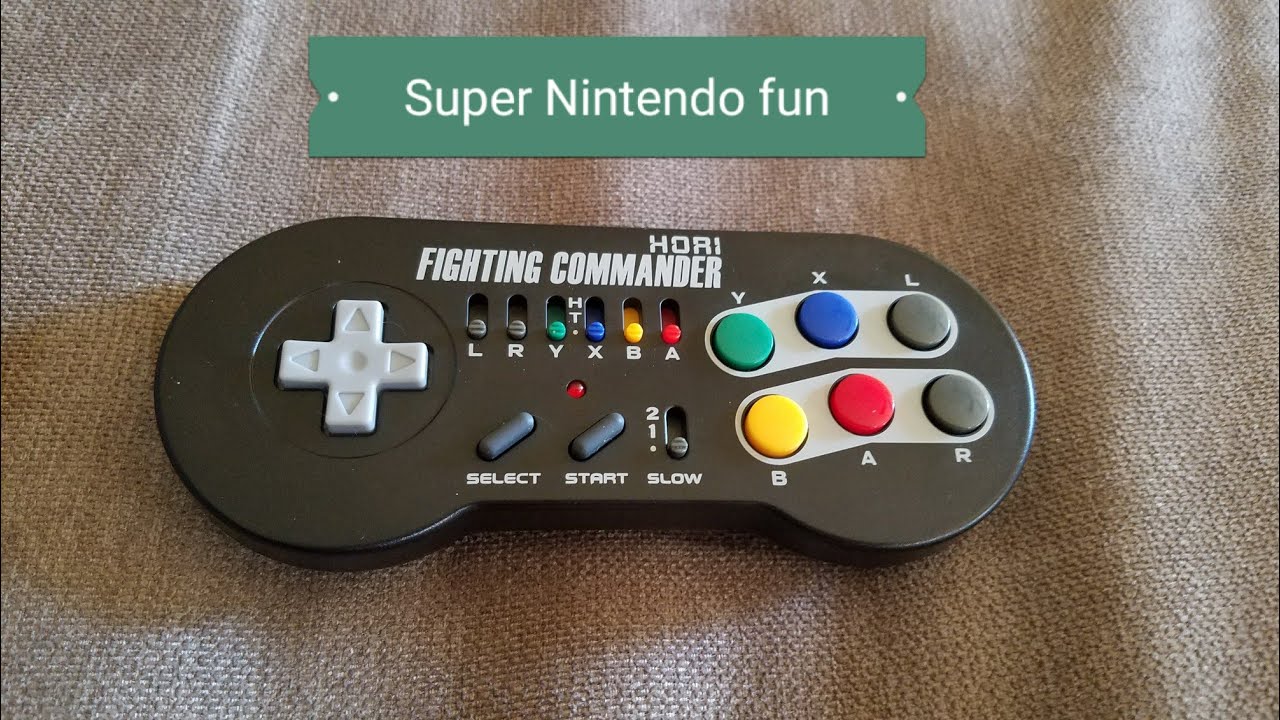 Fighting Commander for SNES classic and Stunt Race FX
