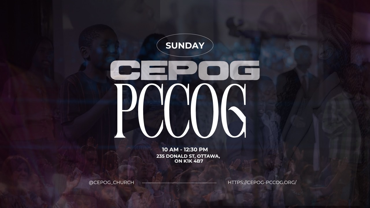 CEPOG - PCCOG I SUNDAY CELEBRATION SERVICE I 19TH JULY 2026