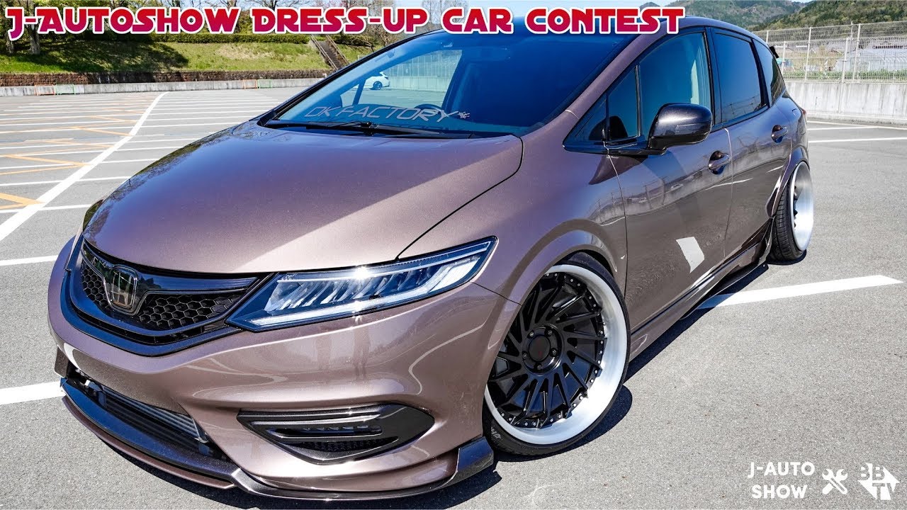 Honda Jade Fr4 Dk Factory ホンダ ジェイド Fr4 J Autoshow Dress Up Car Contest 19 Youtube