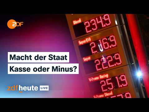 Wer von hohen Spritpreisen profitiert – und wie die Politik gegensteuern könnte | ZDFheute-live
