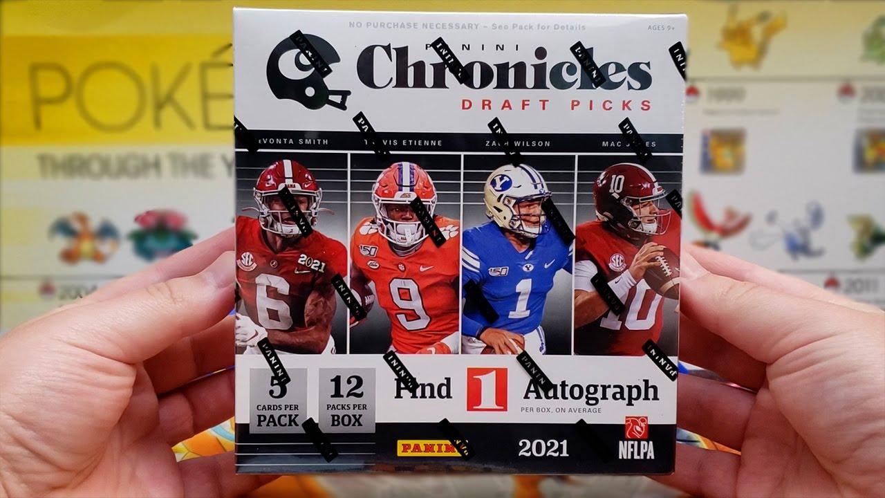 2021 Panini Chronicles Draft Picks NFL Football Mega Box Opening!!!