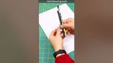 Adding Seam Allowances the Easy Way - Sewing Tip #5 - #sewing #sewingtips #costura #shorts