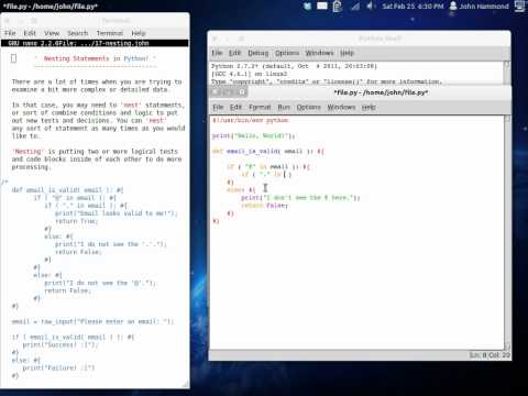 Python 17 Nesting