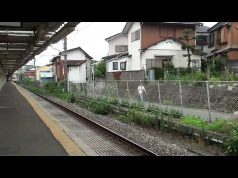 JR東海道線 185系 特急踊り子117号 二宮駅 通過①