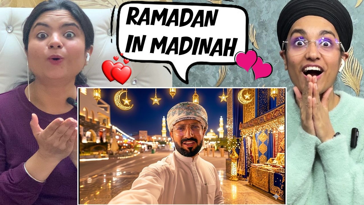 Indians Reaction to Ramadan Vibes In Madina, Streets Preparations and Street Food