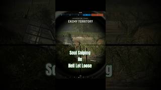 Soul Sniping on Hell Let Loose #shorts #gaming #short #gameplay #fps #foryou