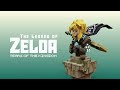 Link of zelda in voxel art version  the sandbox game  voxedit