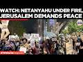 ANTI WAR PROTEST In Jerusalem Demands Netanyahu End Strikes On Beirut And Tehran US Iran War